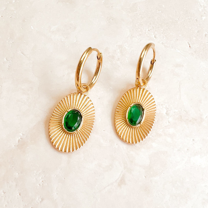 Emerald Earrings