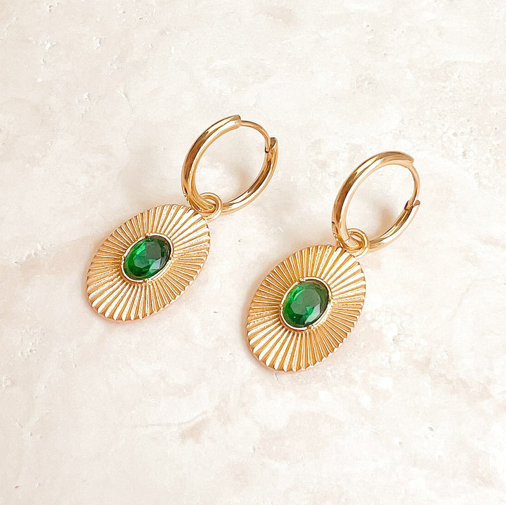 Emerald Earrings