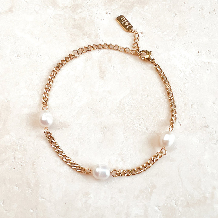 Trio Pearl Bracelet