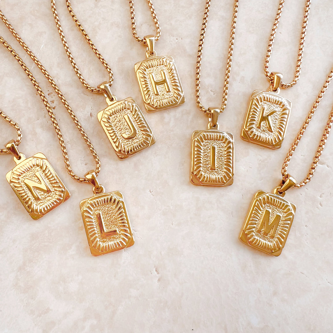 Musa Letter Necklace