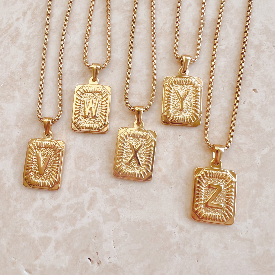 Musa Letter Necklace