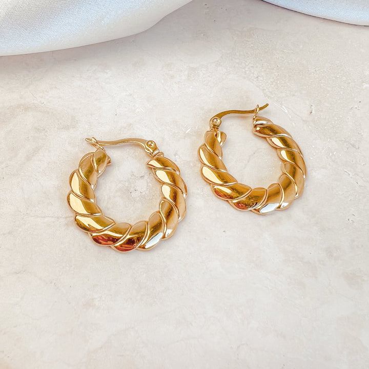 Hailey Hoop Earrings