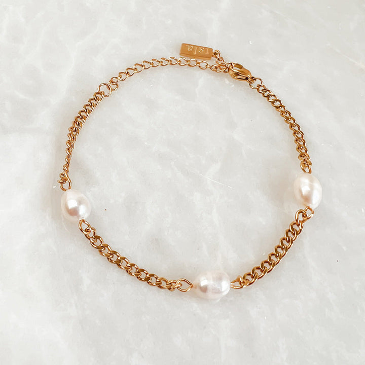 Trio Pearl Bracelet