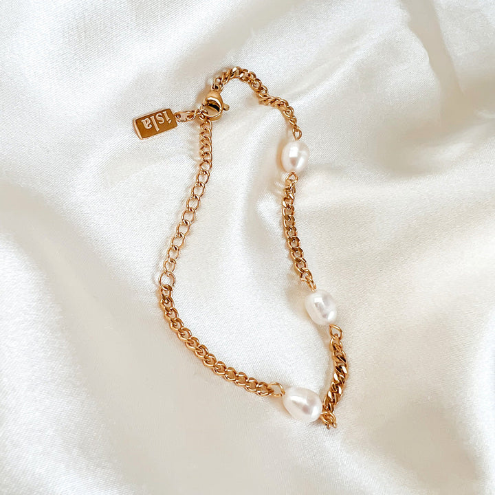 Trio Pearl Bracelet